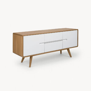 Oslo Wooden Long Cabinet with 3 Drawers