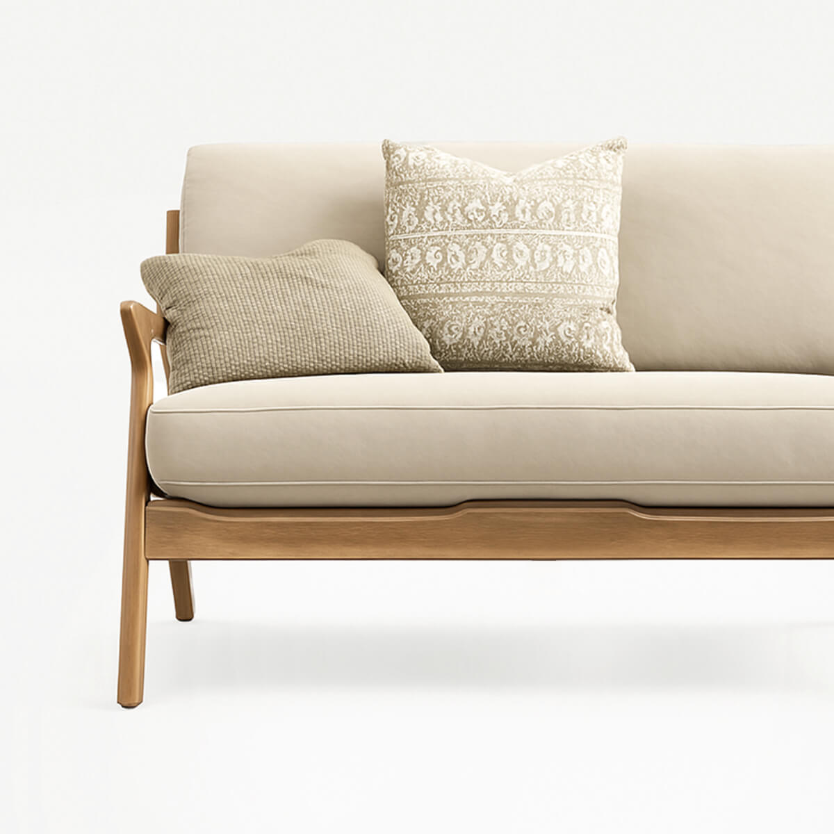 Sofiero Wooden Elegant Living Sofa 3 Seater - Image 2
